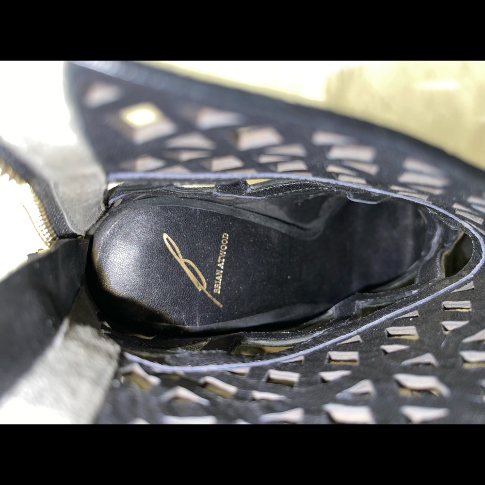 Brian Atwood Open Toe Booties - Picture 4 of 5